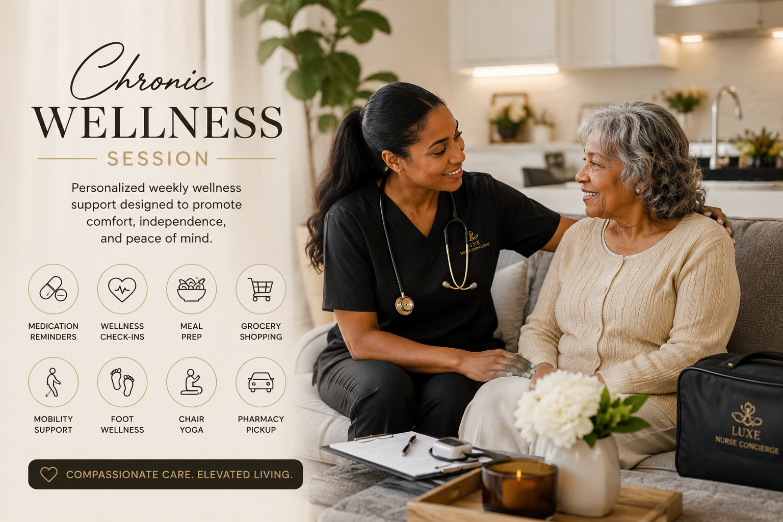 Chronic wellness session